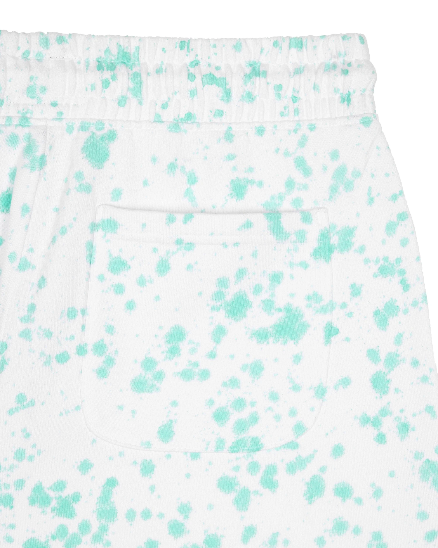 Weekend Offender Granados Tie Dye Shorts Aqua - Image 6