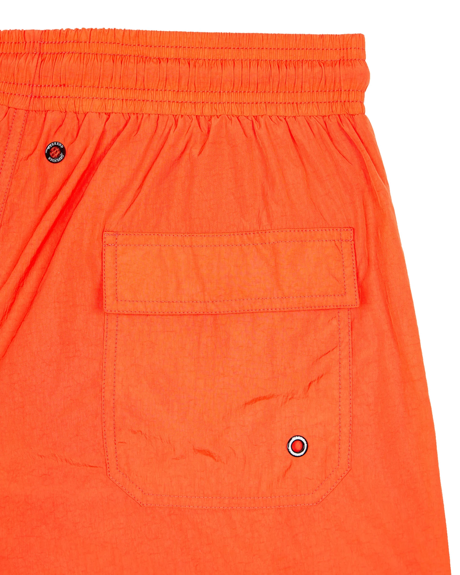 Weekend Offender Stacks Swim Shorts Orange Fizz - Image 7