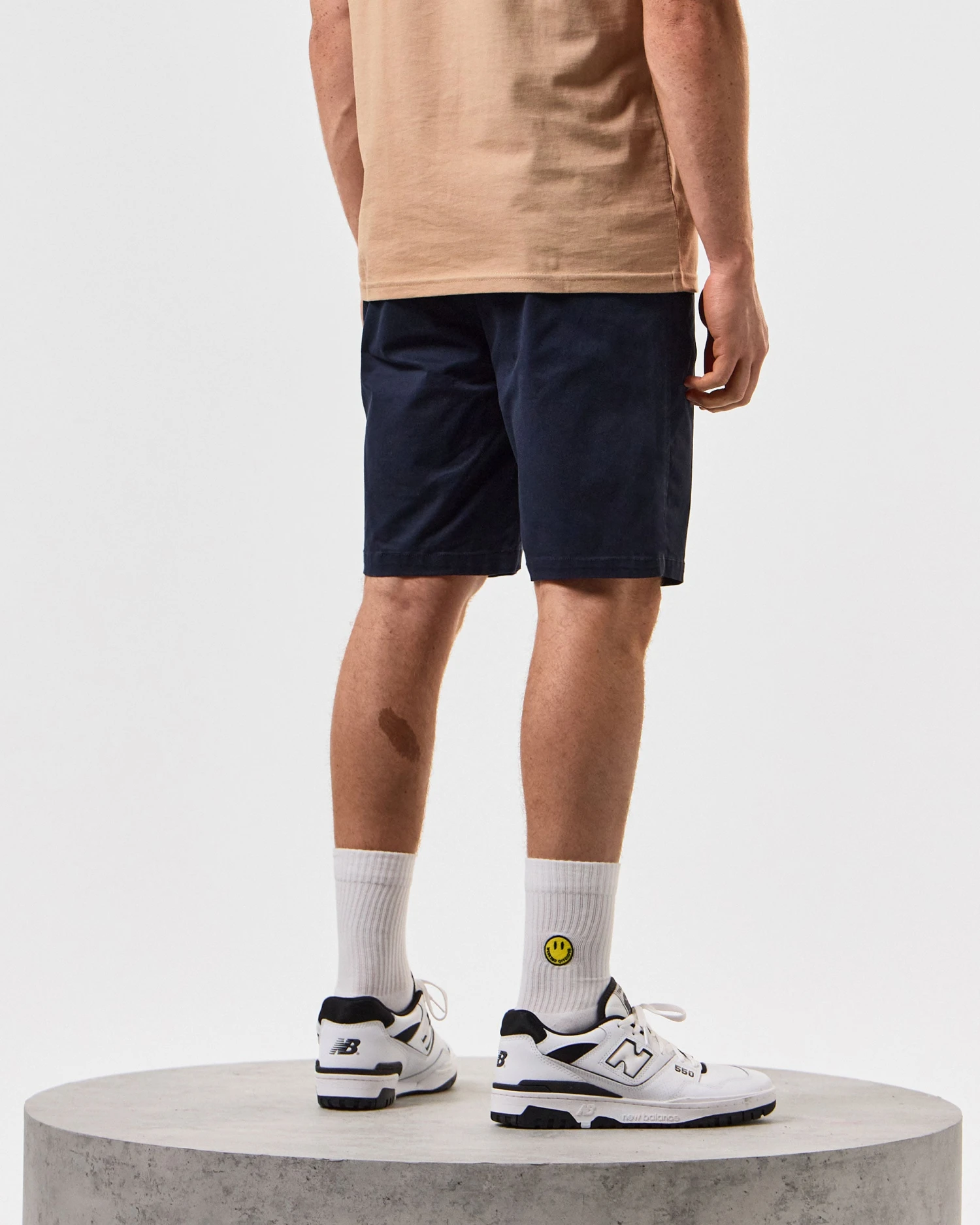 Weekend Offender Ivan Chino Shorts Navy - Image 4