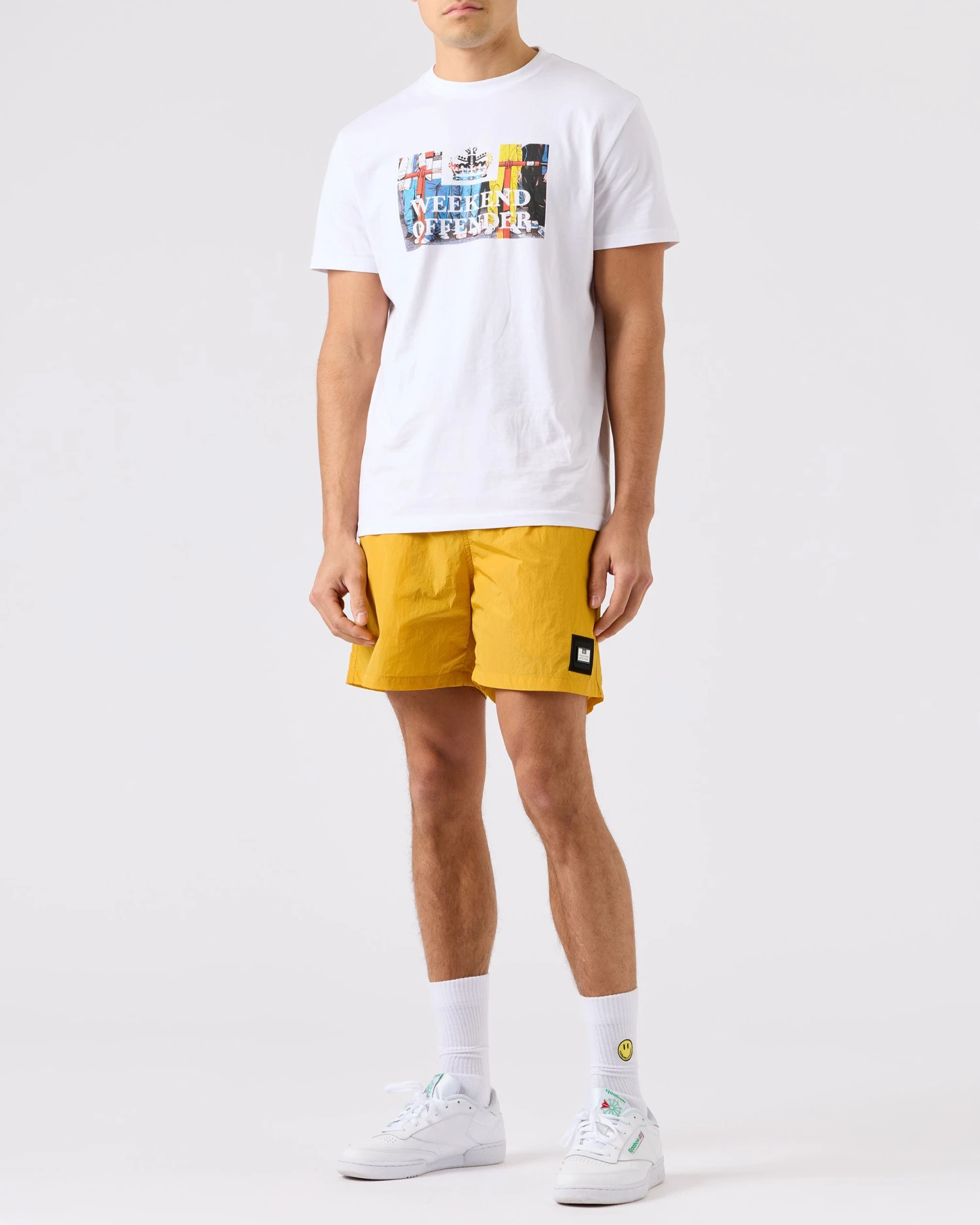 Weekend Offender Stacks Swim Shorts Honeycomb - Image 2