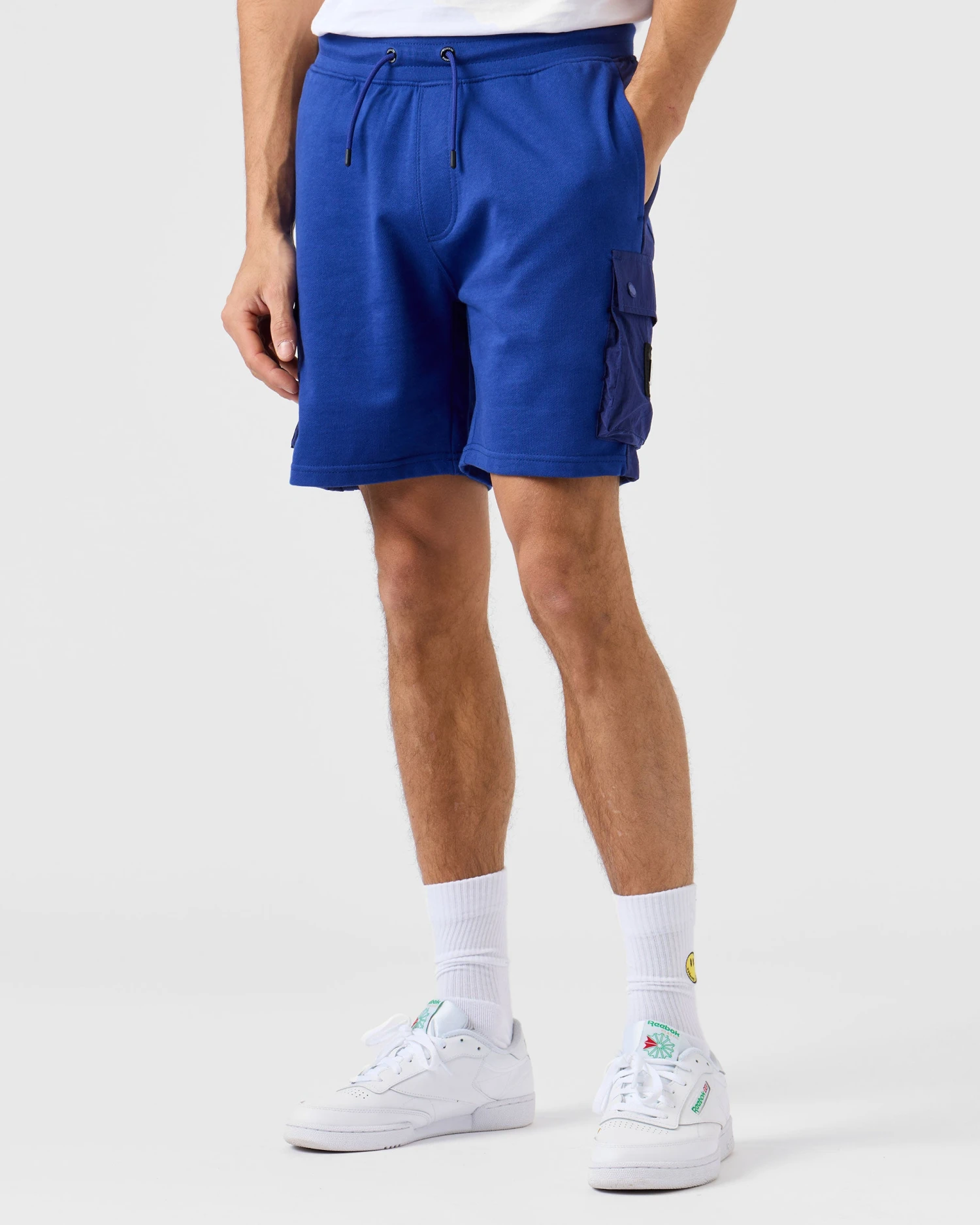 Weekend Offender Pink Sands Jogger Shorts Electric - Image 3