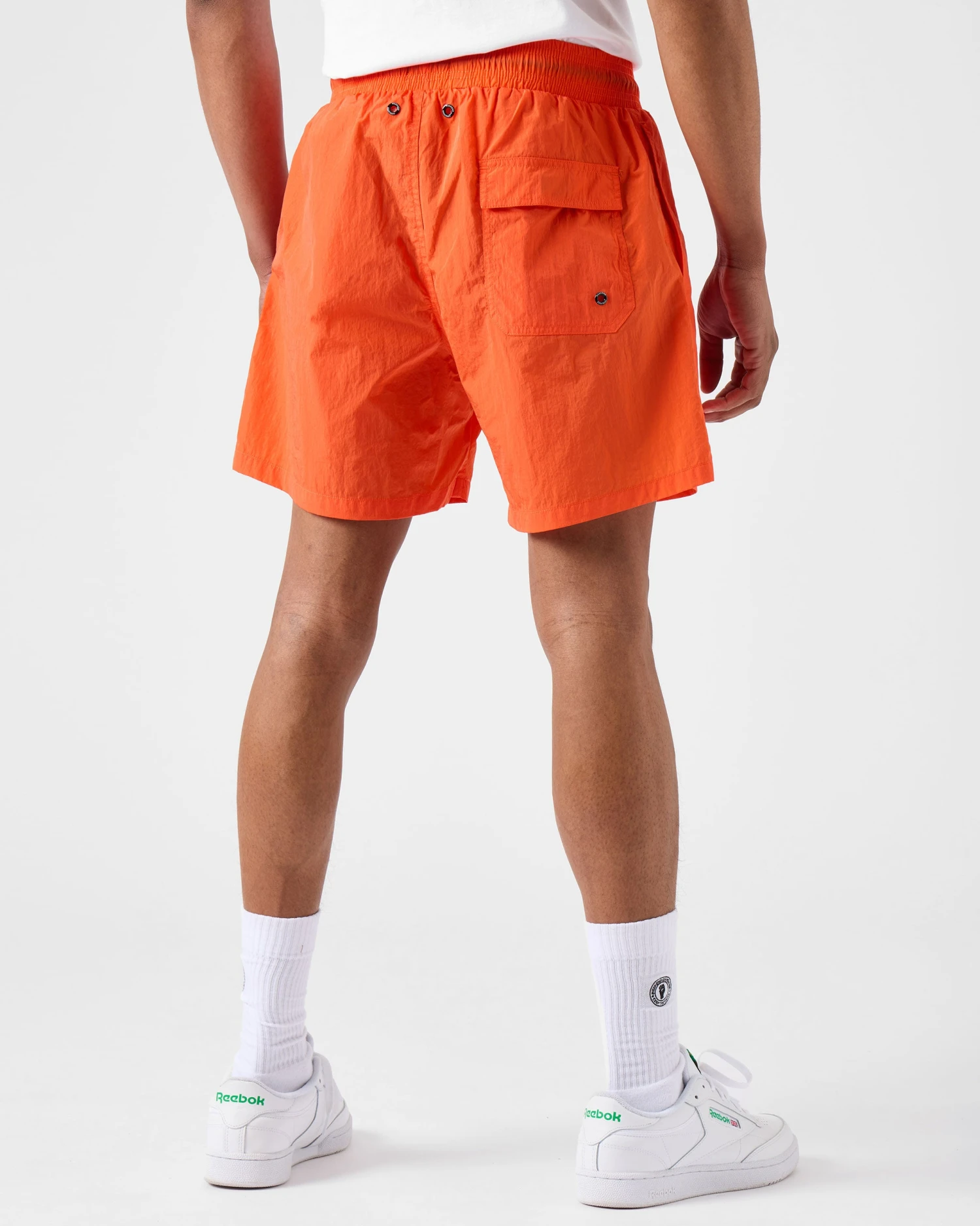 Weekend Offender Stacks Swim Shorts Orange Fizz - Image 3