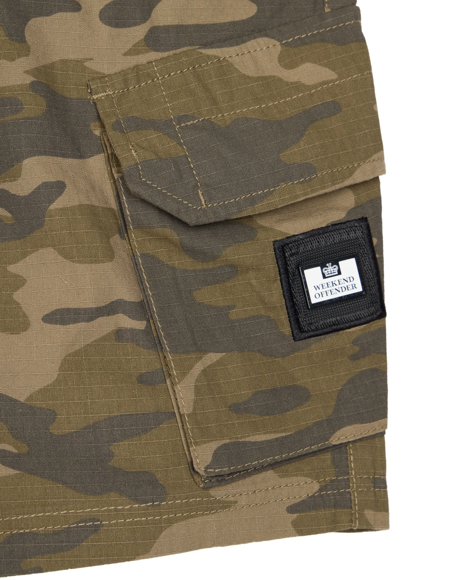 Weekend Offender Bavaro Cargo Shorts Camou - Image 6