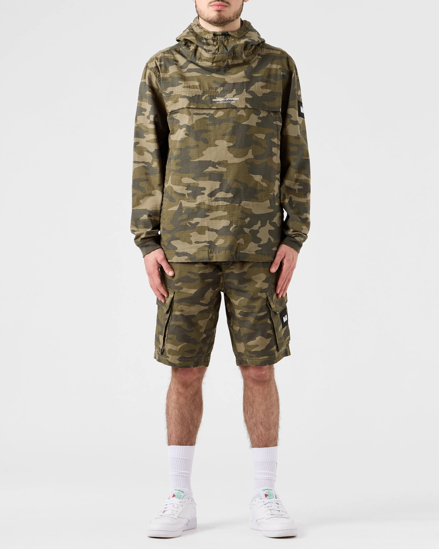 Weekend Offender Bavaro Cargo Shorts Camou - Image 4