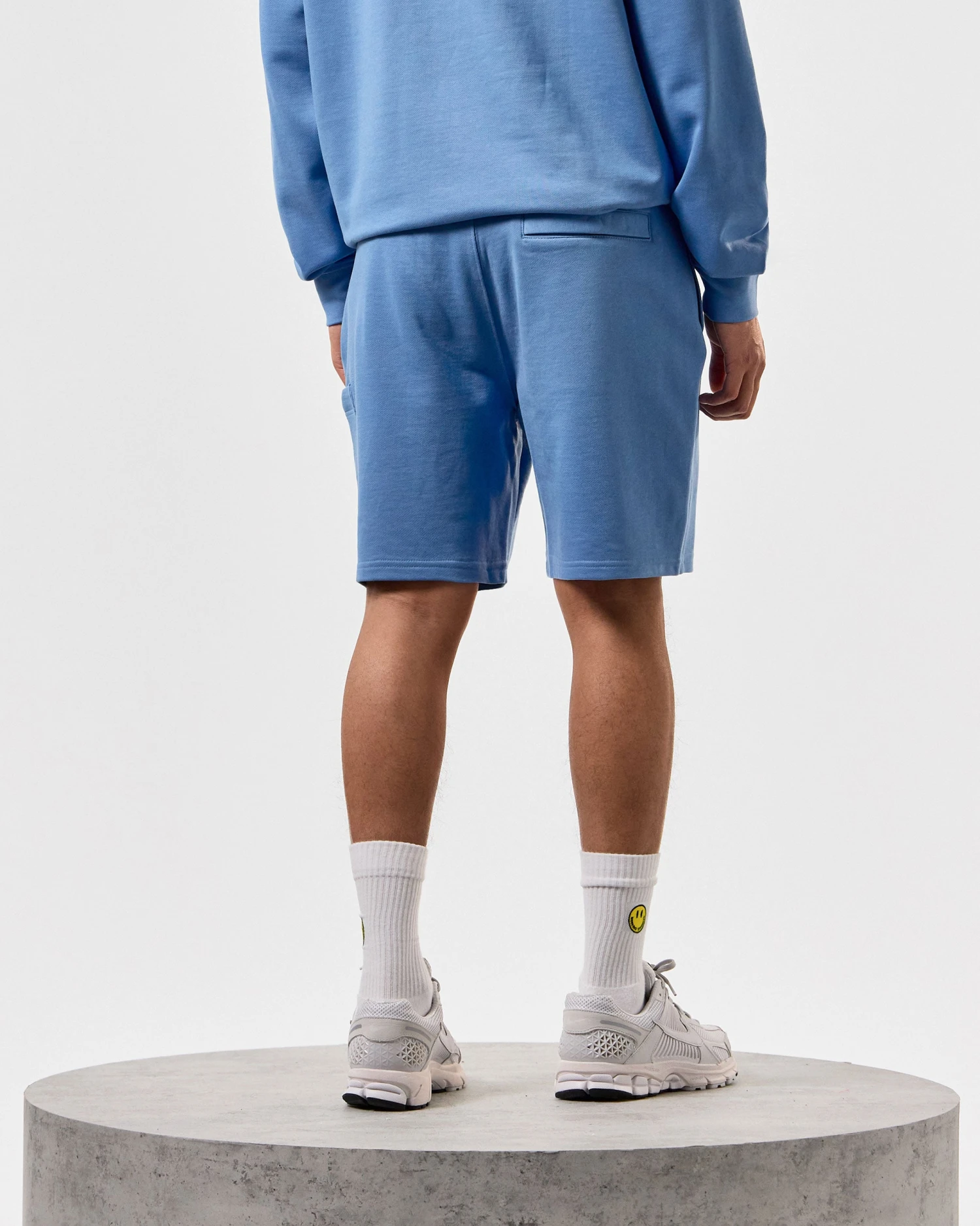 Weekend Offender Hawkins Jogger Shorts Coastal Blue - Image 4