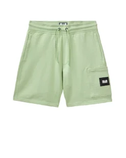 Weekend Offender Hawkins Jogger Shorts Pale Moss Green