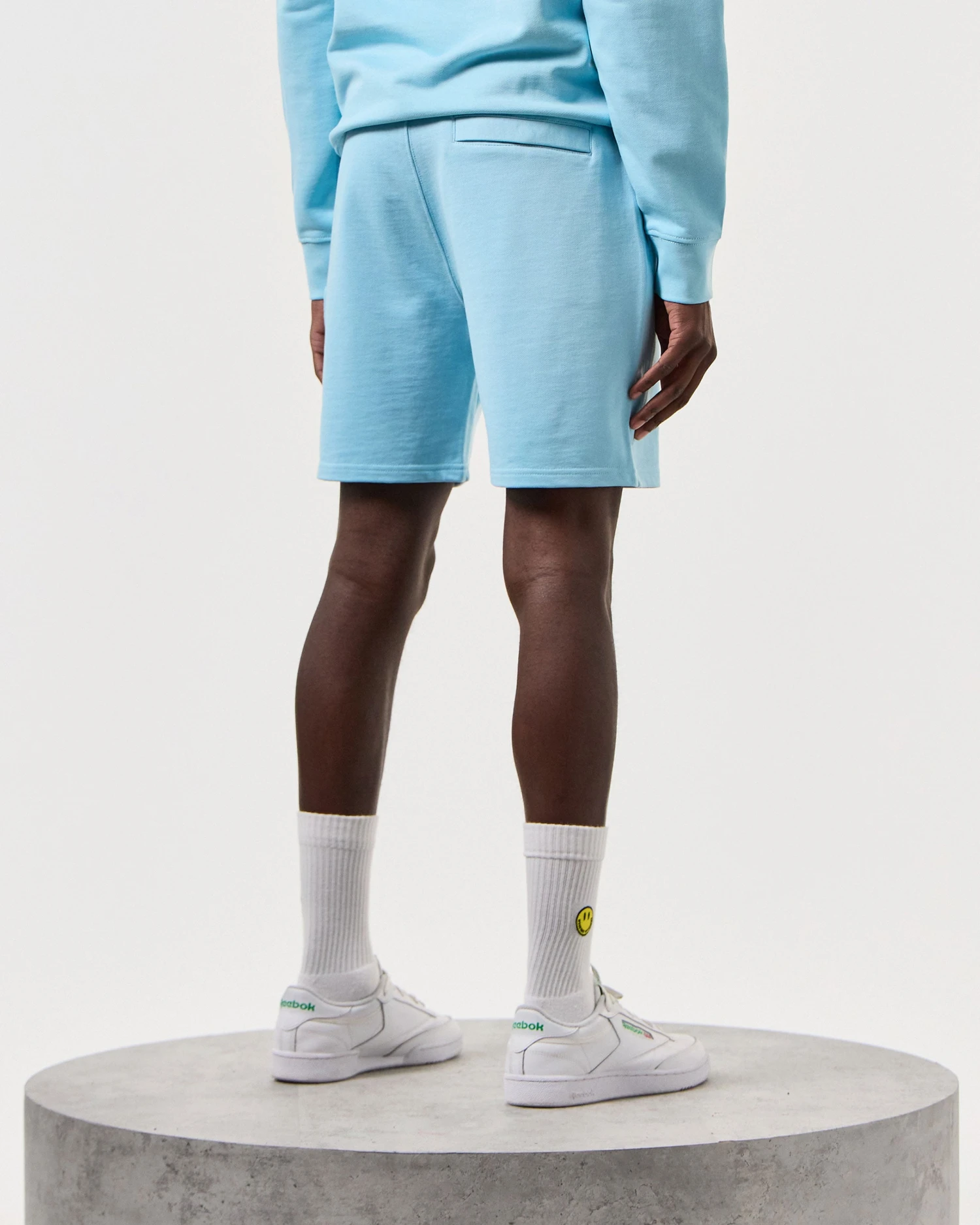 Weekend Offender Hawkins Jogger Shorts Saltwater Blue - Image 4