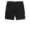Weekend Offender Mascia Cargo Shorts Black - Plus Size