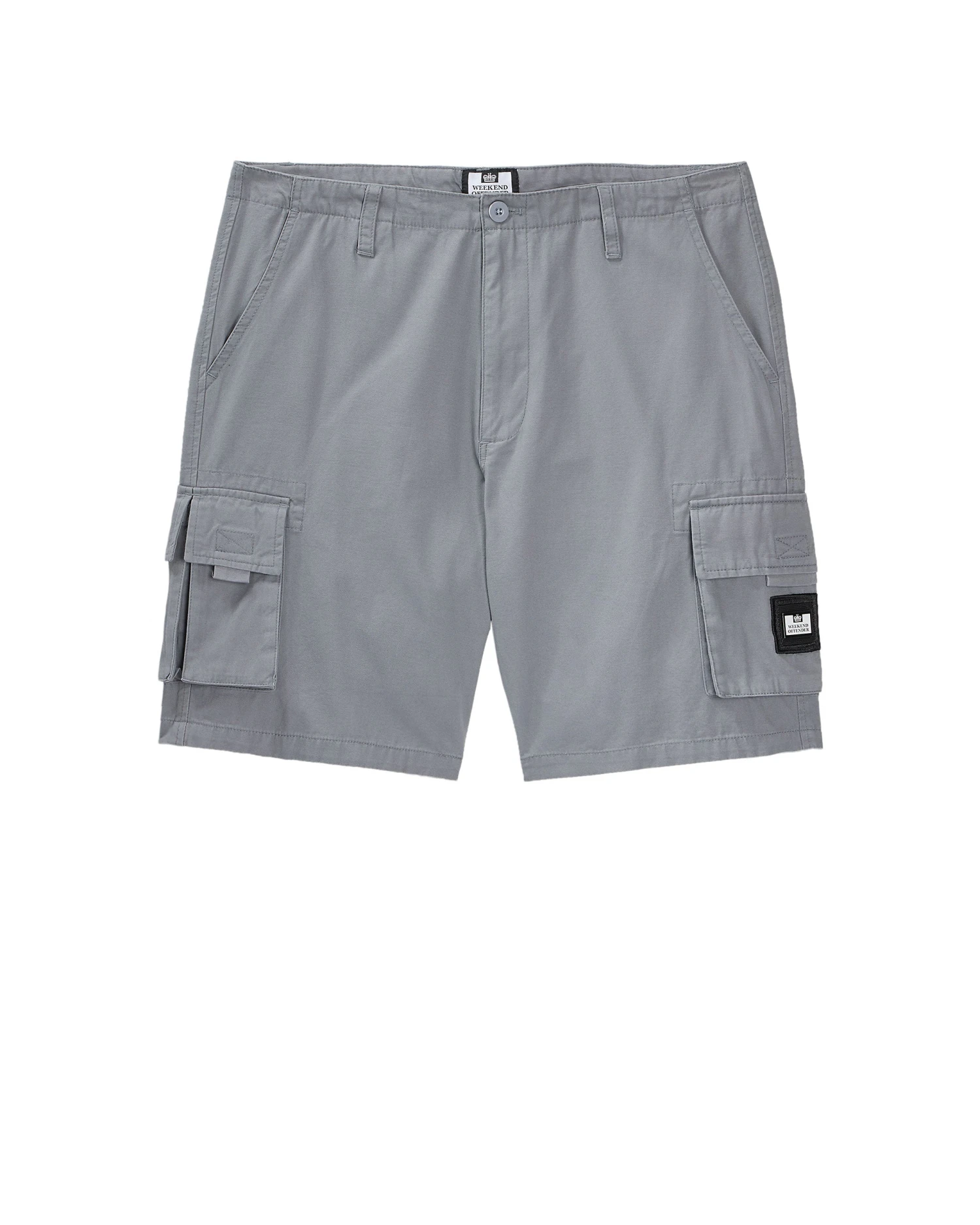 Weekend Offender Mascia Cargo Shorts Smokey Grey