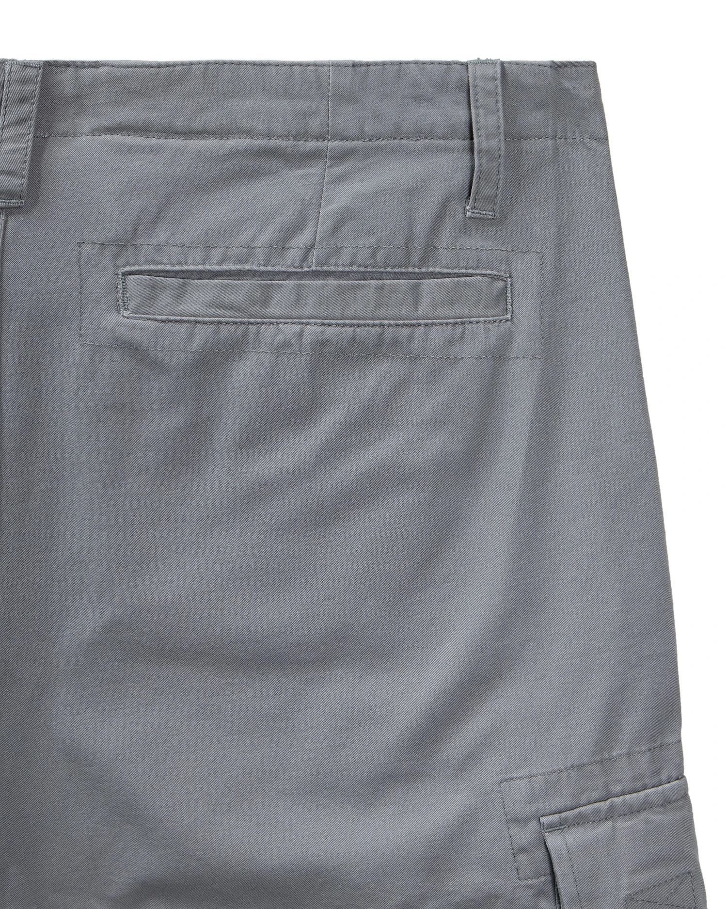 Weekend Offender Mascia Cargo Shorts Smokey Grey - Image 6