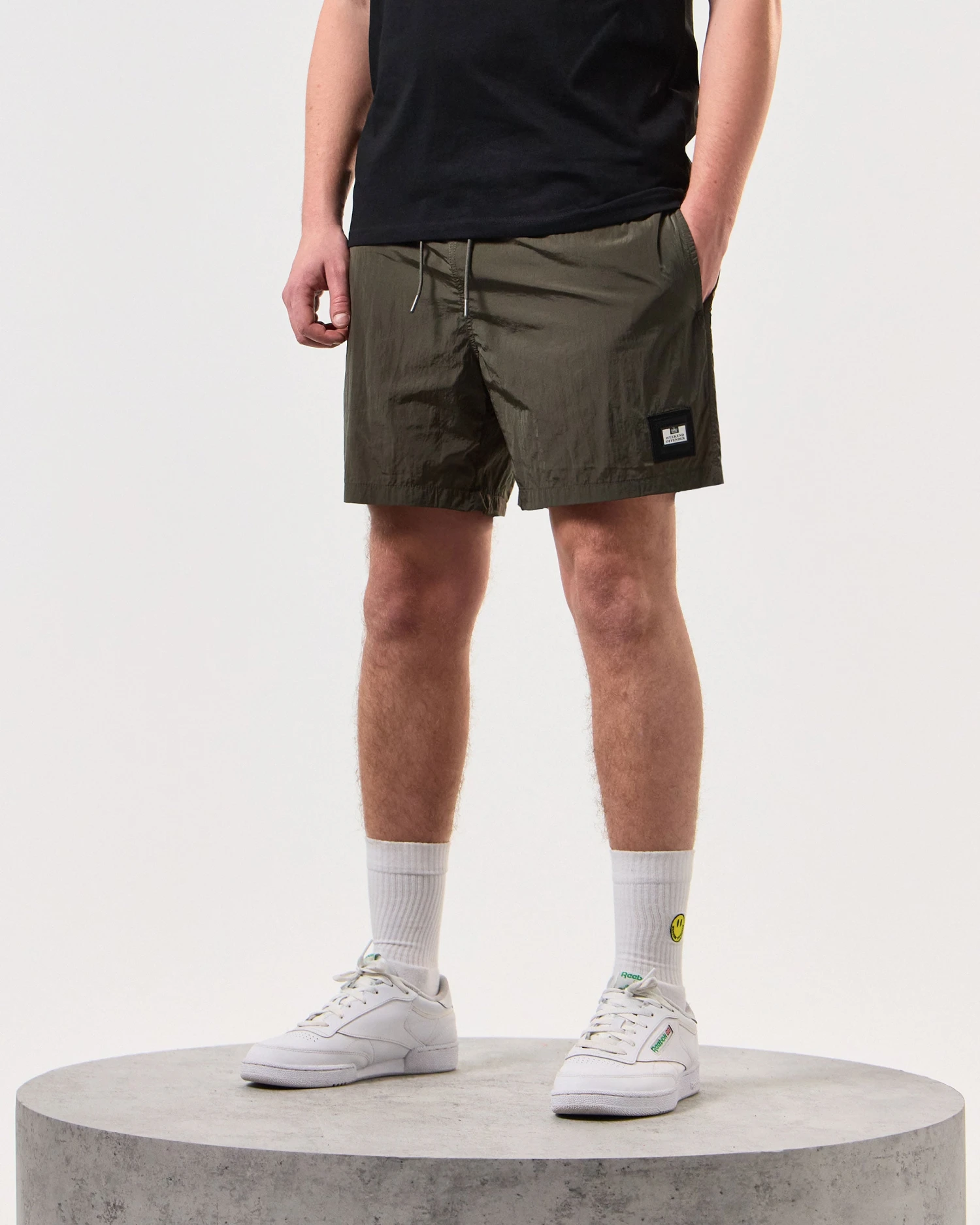 Weekend Offender Stacks Swim Shorts Castle Green - Image 3
