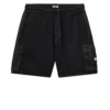 Weekend Offender Pink Sands Jogger Shorts Black
