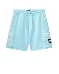 Weekend Offender Pink Sands Jogger Shorts Saltwater Blue - Plus Size