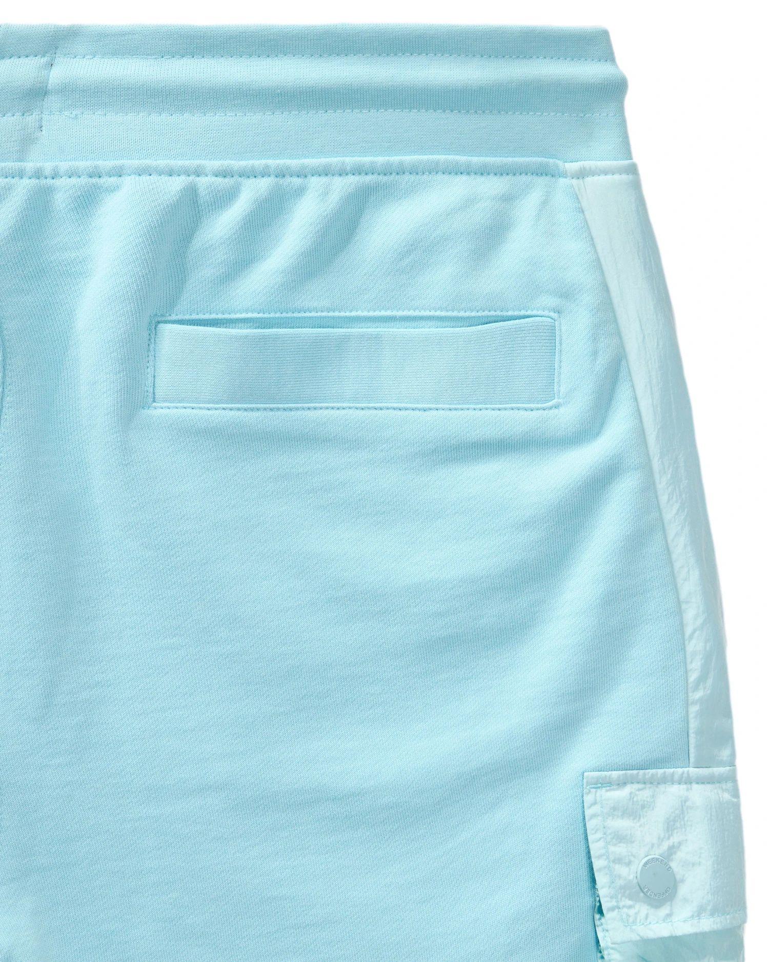 Weekend Offender Pink Sands Jogger Shorts Saltwater Blue - Image 7