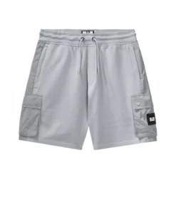 Weekend Offender Pink Sands Jogger Shorts Smokey Grey