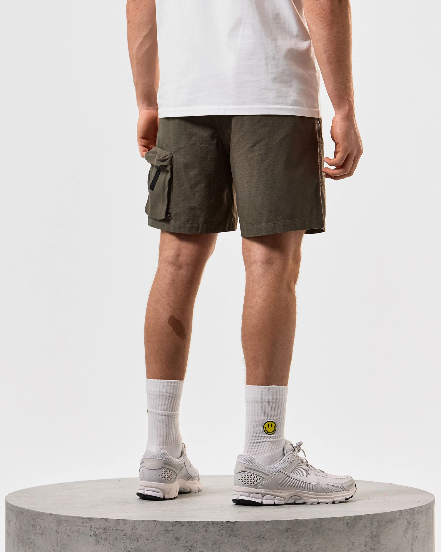 Weekend Offender Sunrise Hills Ripstop Shorts Castle Green - Image 4