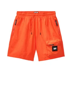 Weekend Offender Sunrise Hills Ripstop Shorts Pure Orange