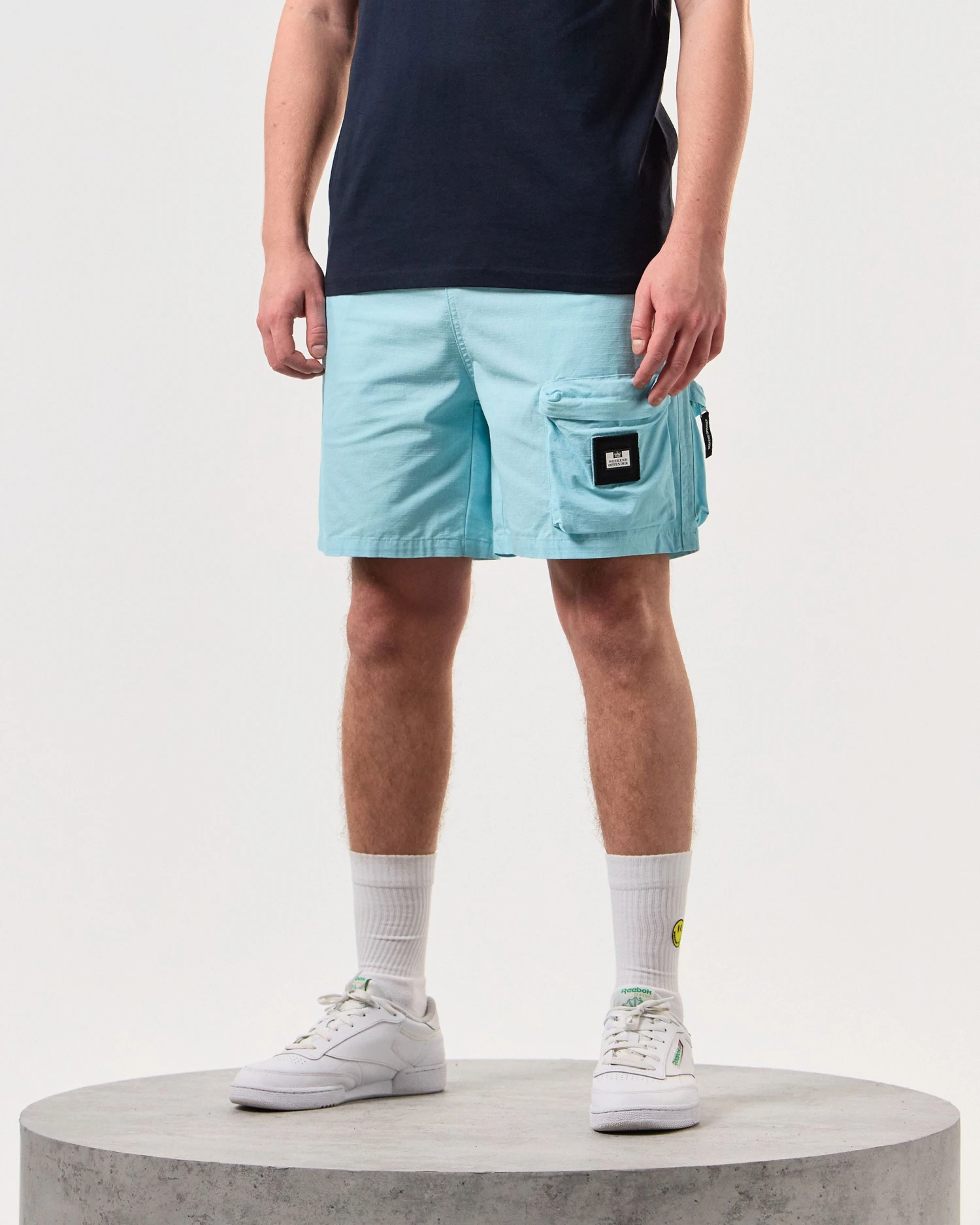 Weekend Offender Sunrise Hills Ripstop Shorts Saltwater Blue - Image 2