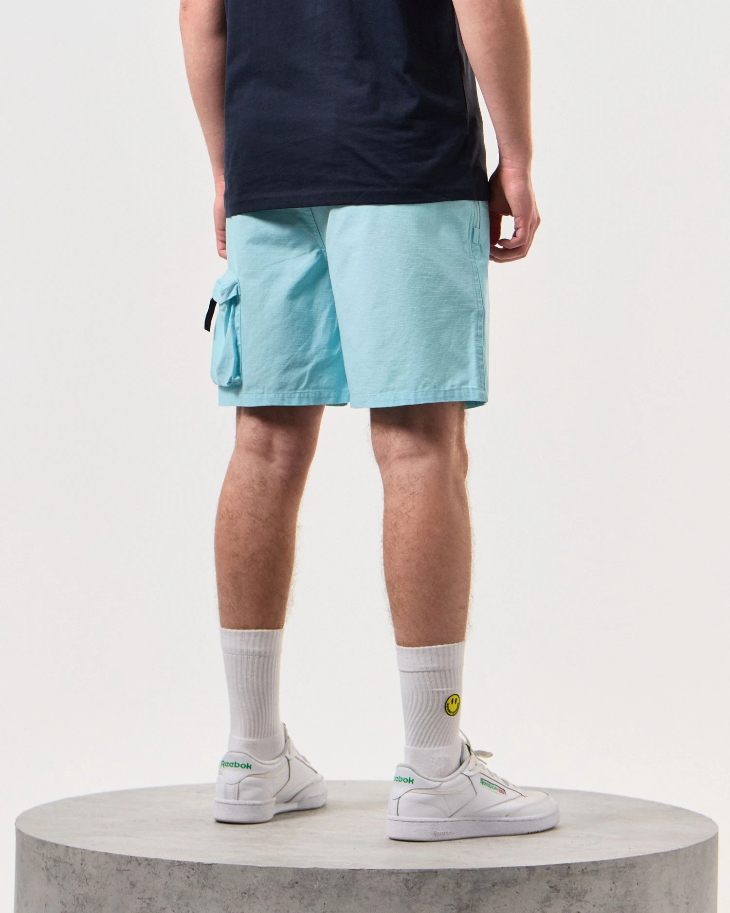 Weekend Offender Sunrise Hills Ripstop Shorts Saltwater Blue - Image 3