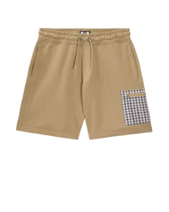 Weekend Offender Lerena Jogger Shorts Cognac Brown - Plus Size