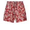 Weekend Offender Anzio Shorts Blaze Red Rain Camo