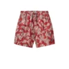Weekend Offender Kids Anzio Shorts Blaze Red Rain Camo