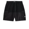 Weekend Offender Azeez Parachute Pocket Shorts Black