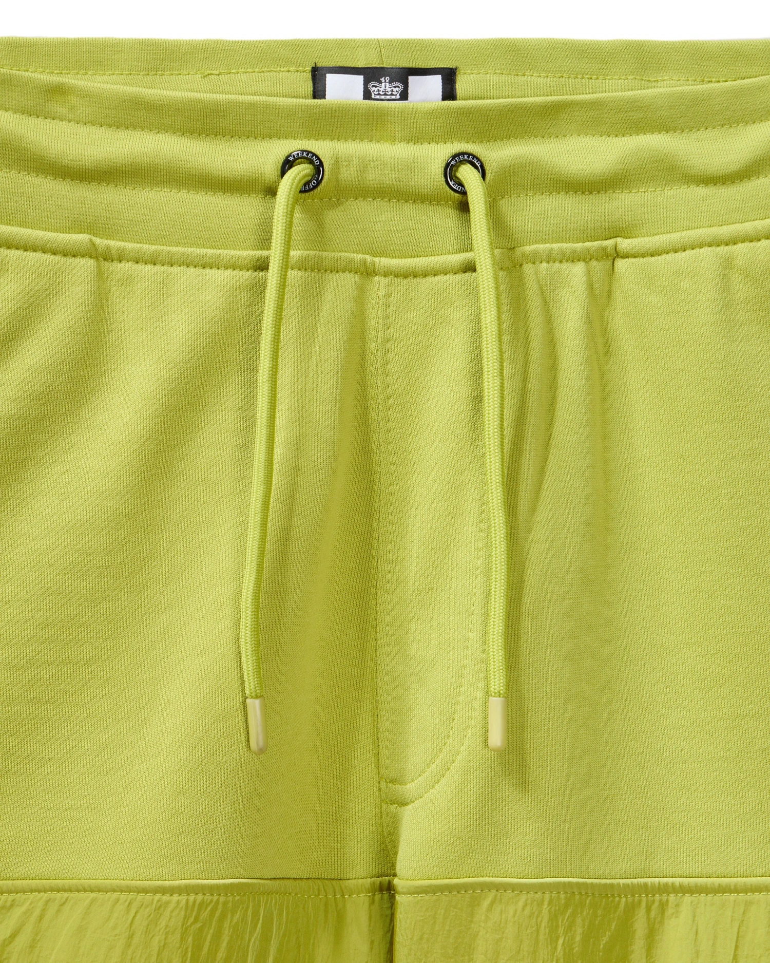 Weekend Offender Azeez Parachute Pocket Shorts Limeish Green - Image 5