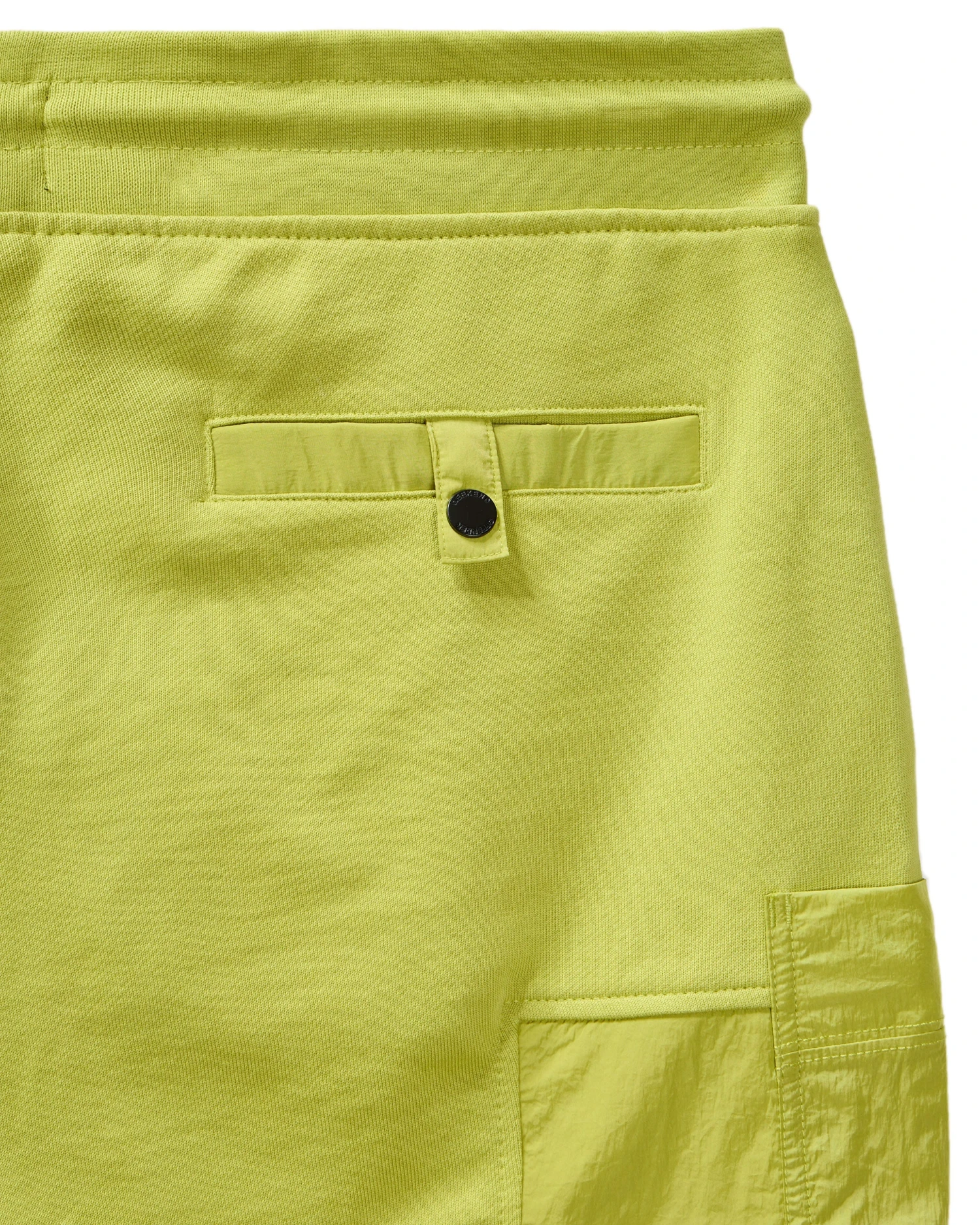 Weekend Offender Azeez Parachute Pocket Shorts Limeish Green - Image 6