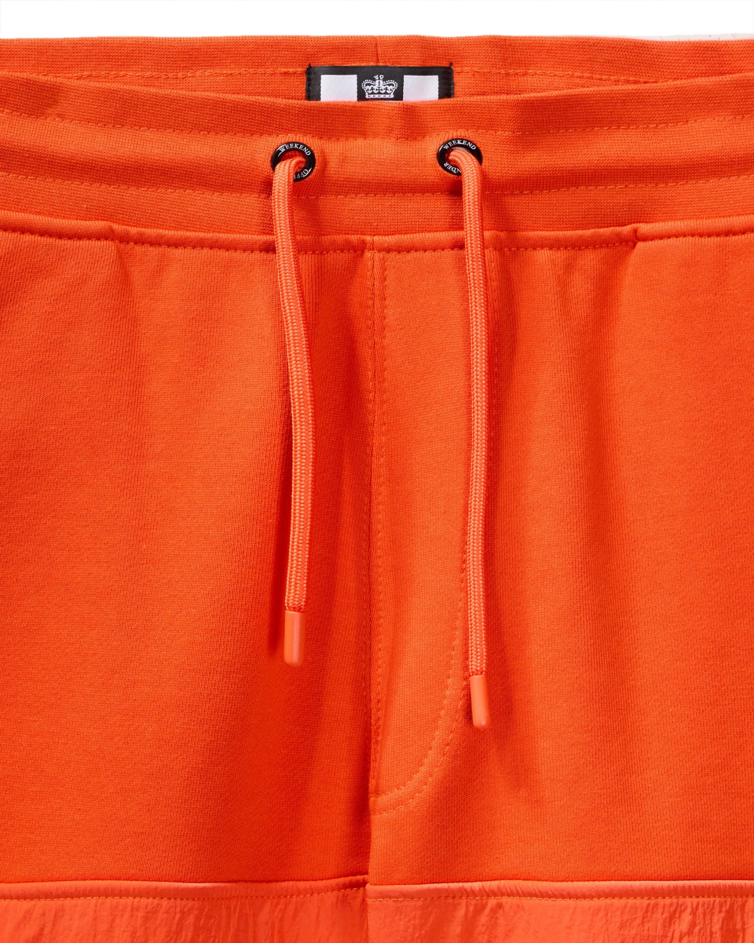 Weekend Offender Azeez Parachute Pocket Shorts Pure Orange - Image 5