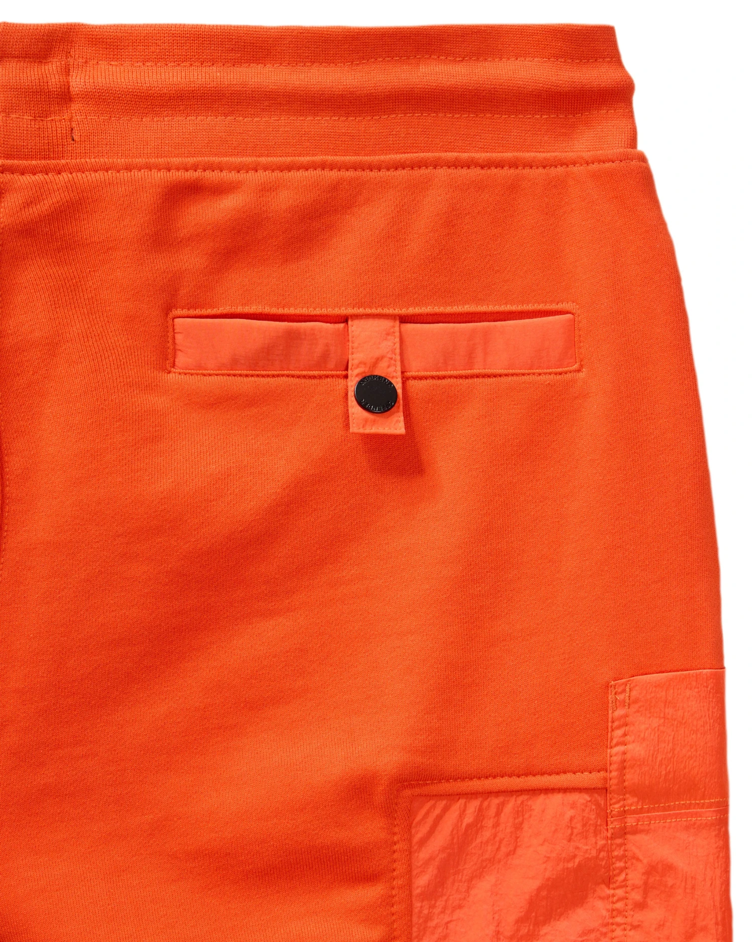 Weekend Offender Azeez Parachute Pocket Shorts Pure Orange - Image 6