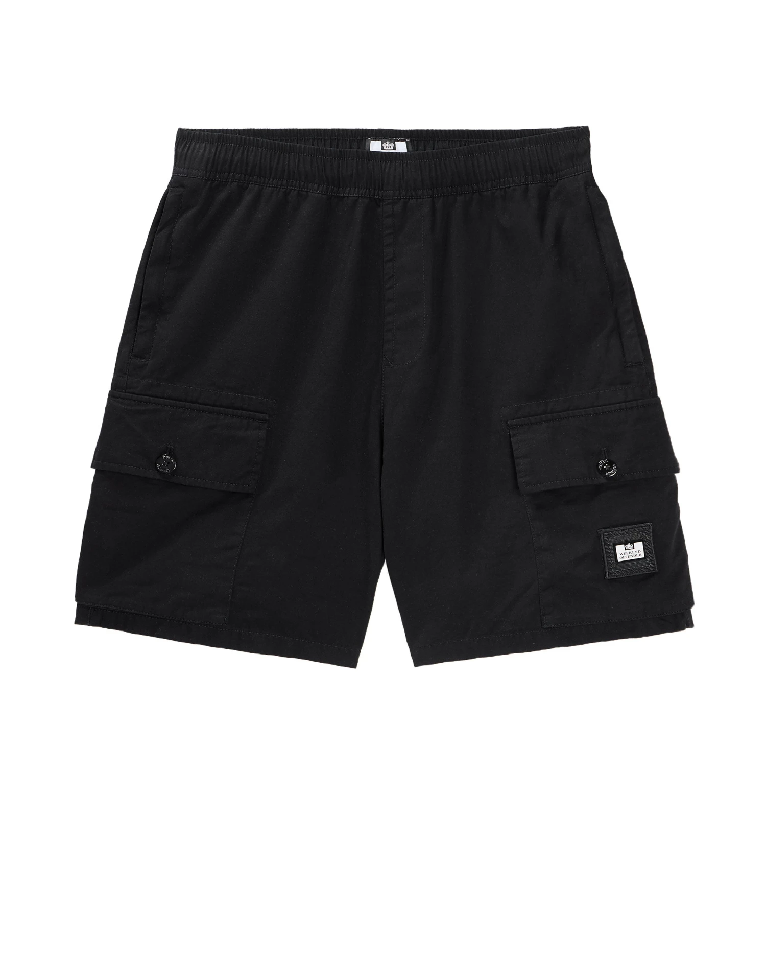 Weekend Offender Scopello Cargo Shorts Black
