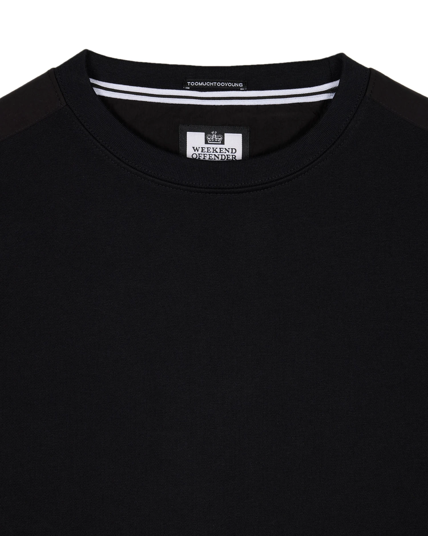 Weekend Offender F Bomb Sweatshirt Black - Plus Size - Image 5
