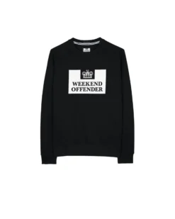 Weekend Offender Kids Penitentiary Classic Sweatshirt Black