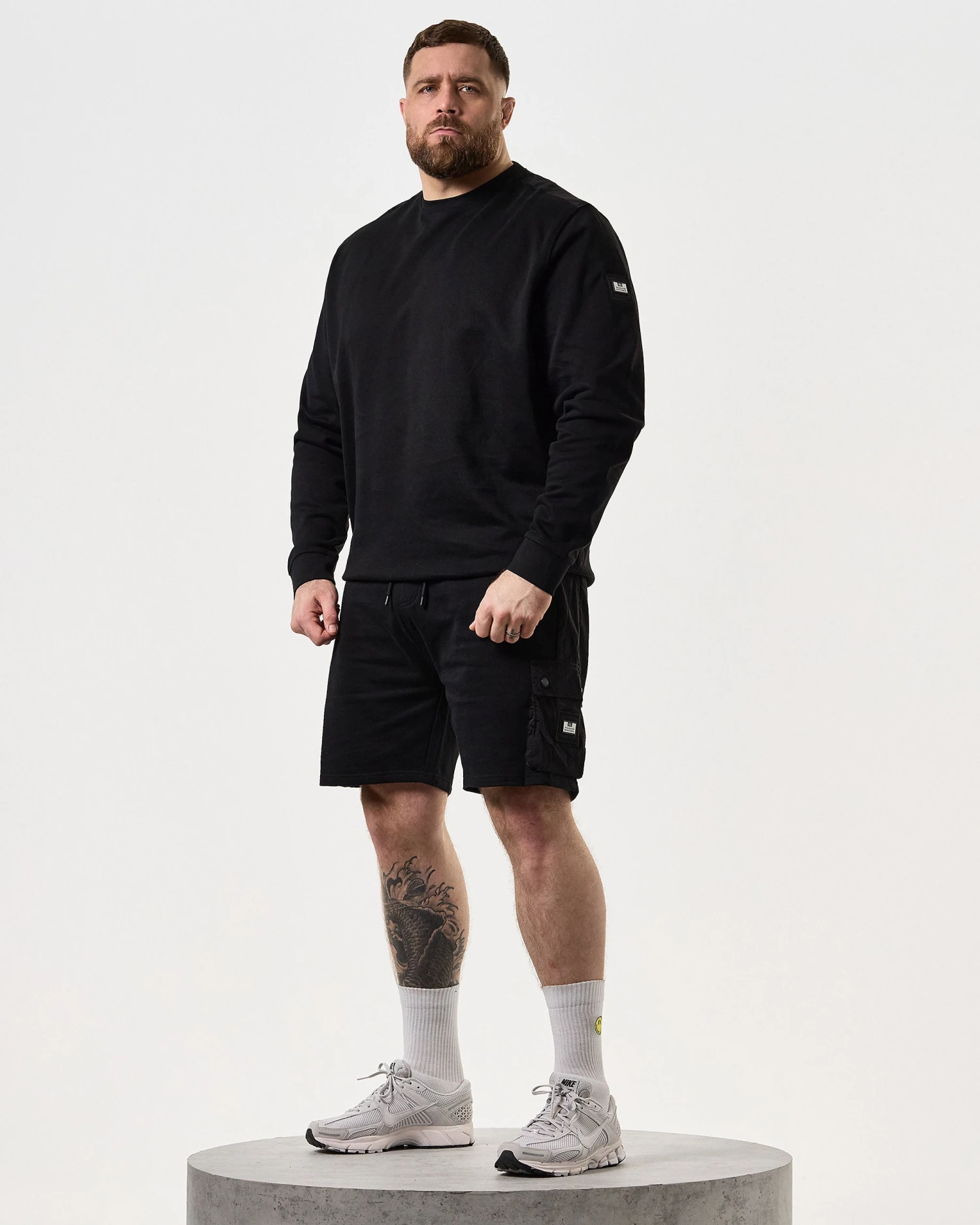 Weekend Offender F Bomb Sweatshirt Black - Plus Size - Image 2