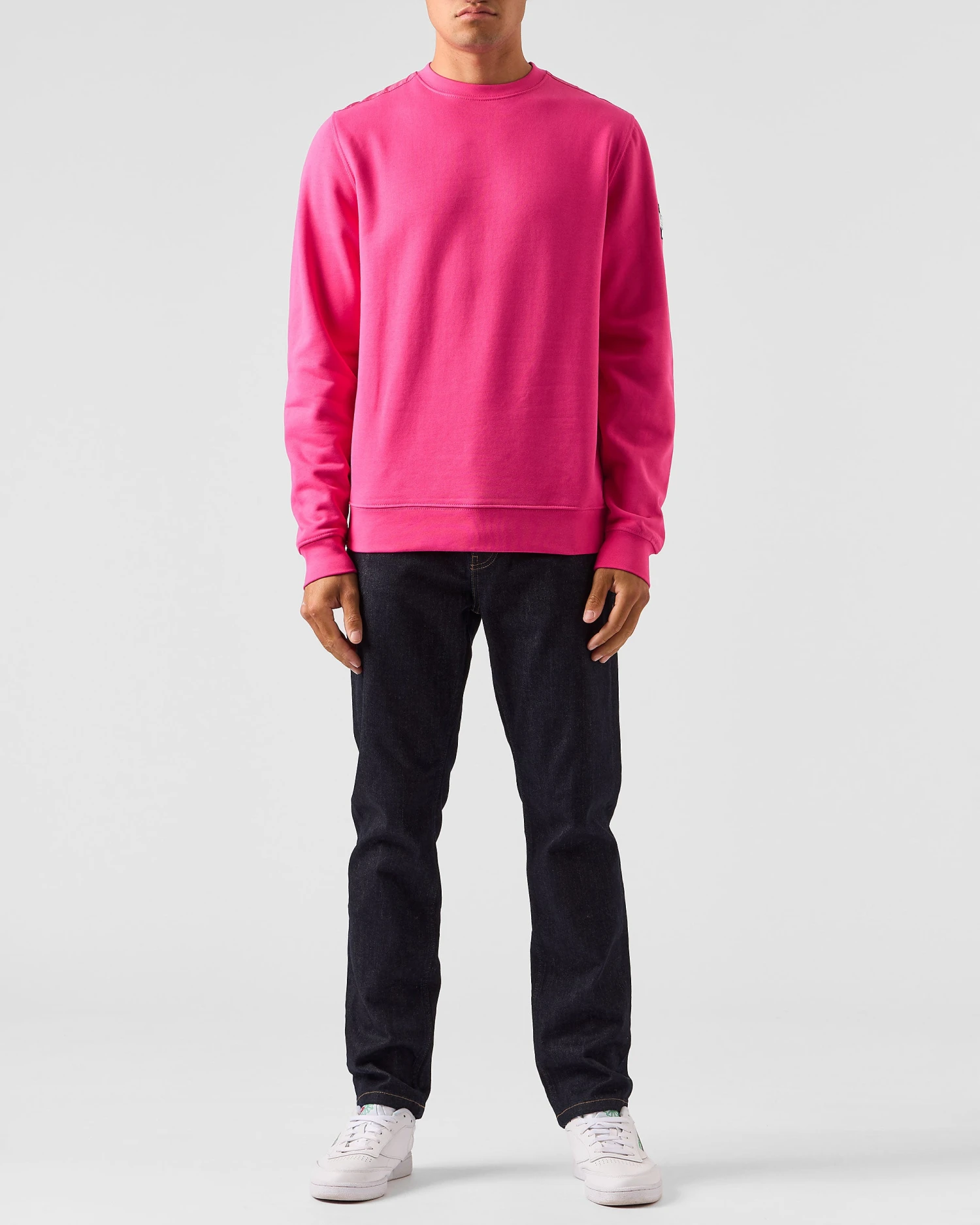 Weekend Offender F Bomb Sweatshirt Cerise Pink - Image 2