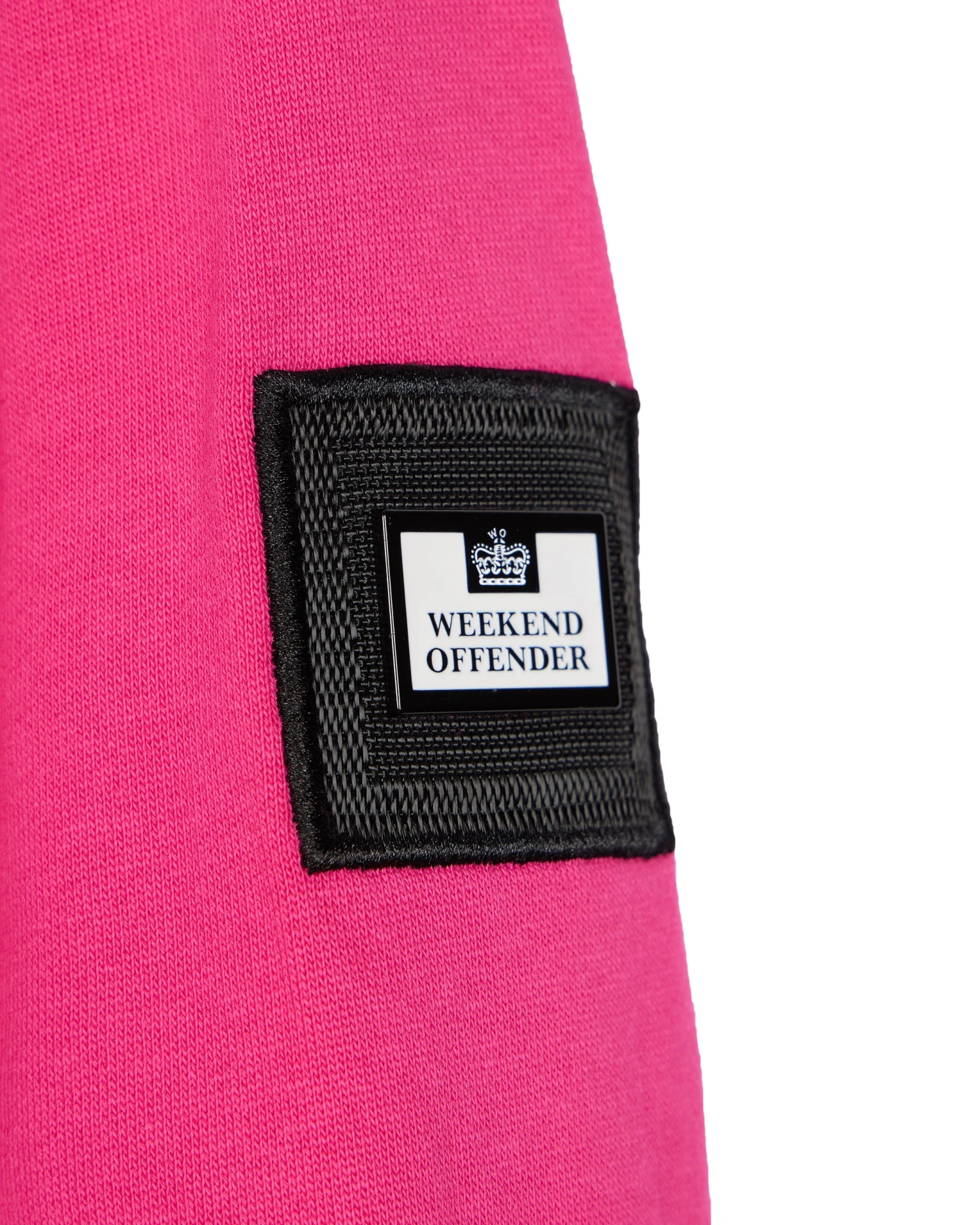 Weekend Offender F Bomb Sweatshirt Cerise Pink - Image 6
