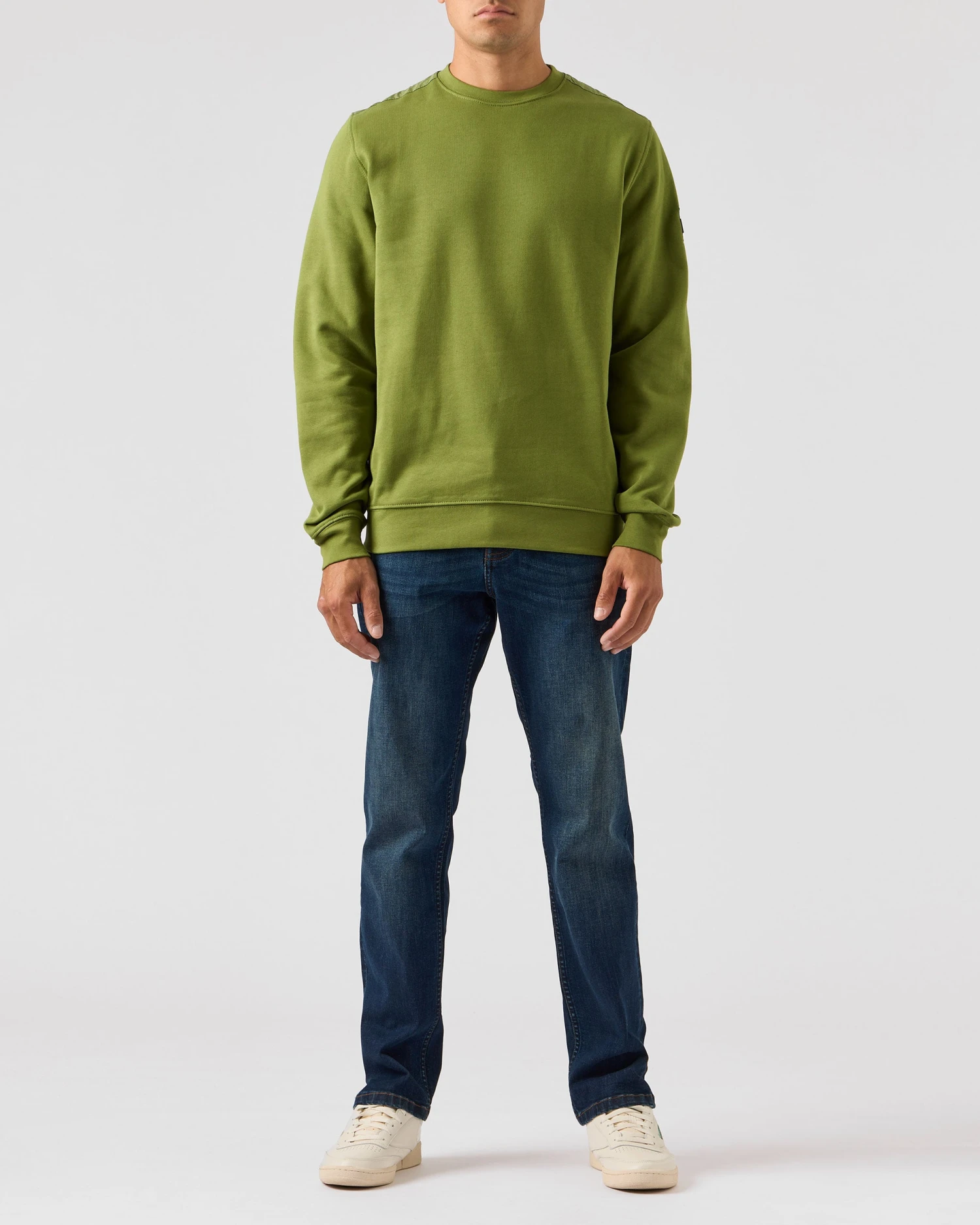 Weekend Offender F Bomb Sweatshirt Kiwi Green - Image 2