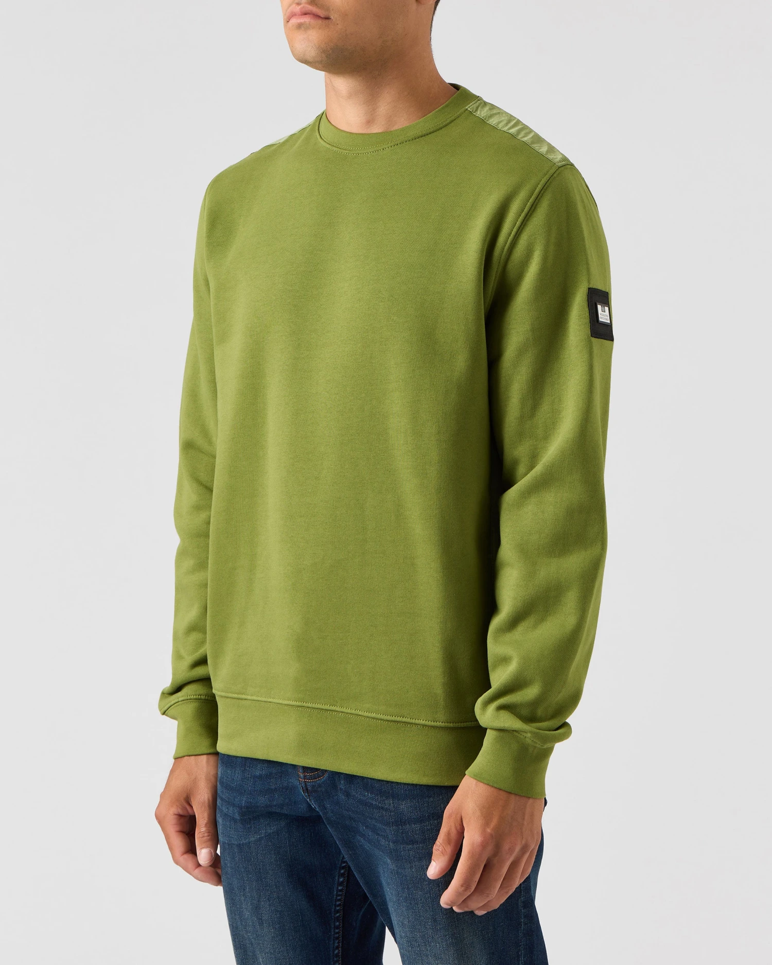 Weekend Offender F Bomb Sweatshirt Kiwi Green - Image 3