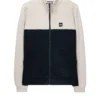 Weekend Offender Topping Zip Through Sweatshirt Navy