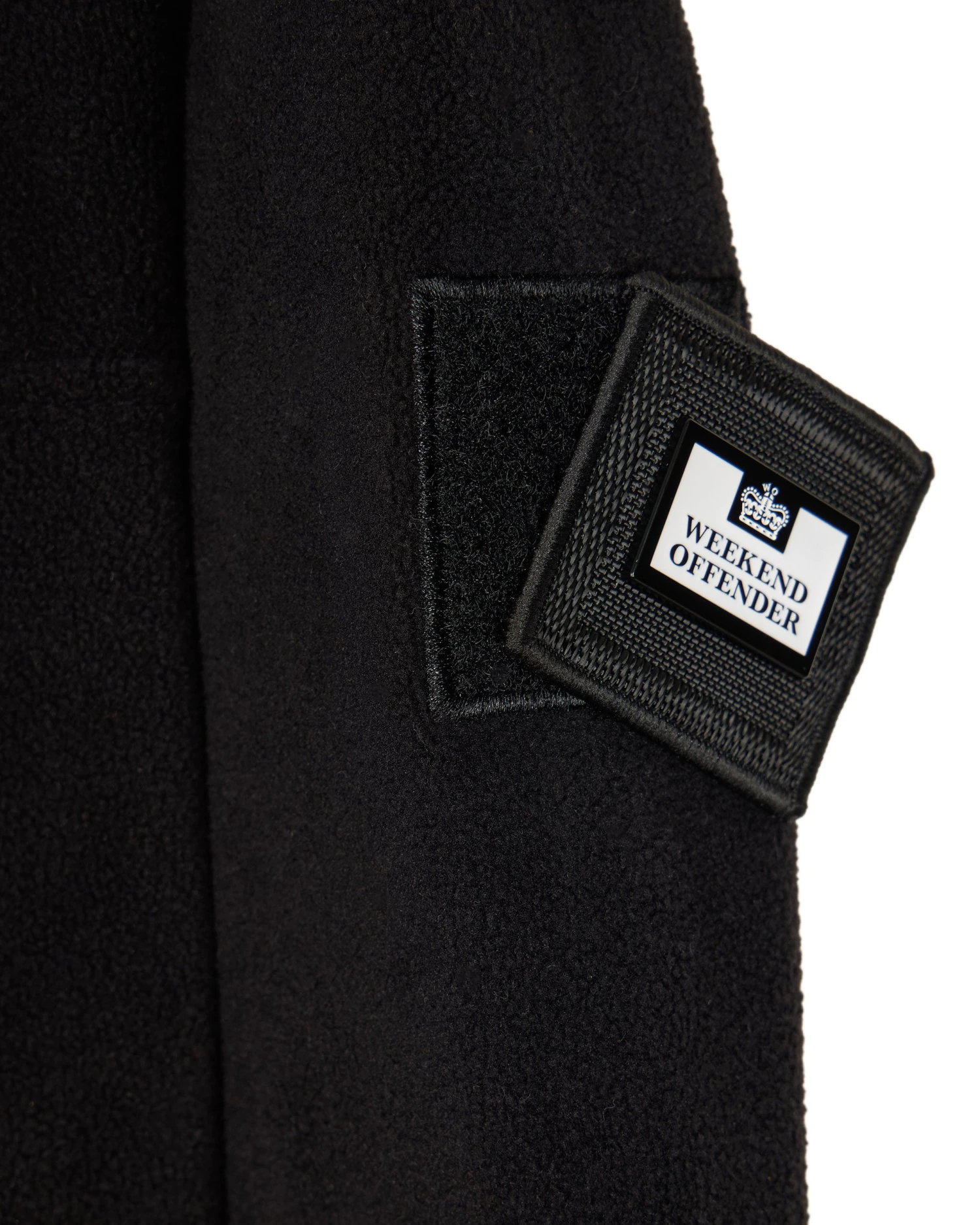 Weekend Offender Cruz Polar Fleece Black/Greystone - Image 7