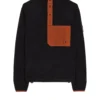 Weekend Offender Cruz Polar Fleece Black/Orange Peel
