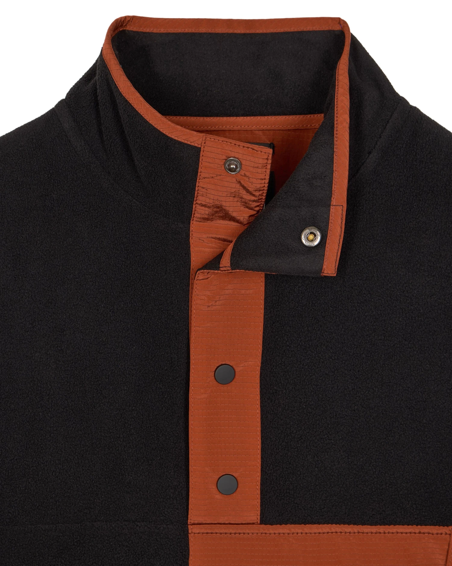 Weekend Offender Cruz Polar Fleece Black/Orange Peel - Image 6