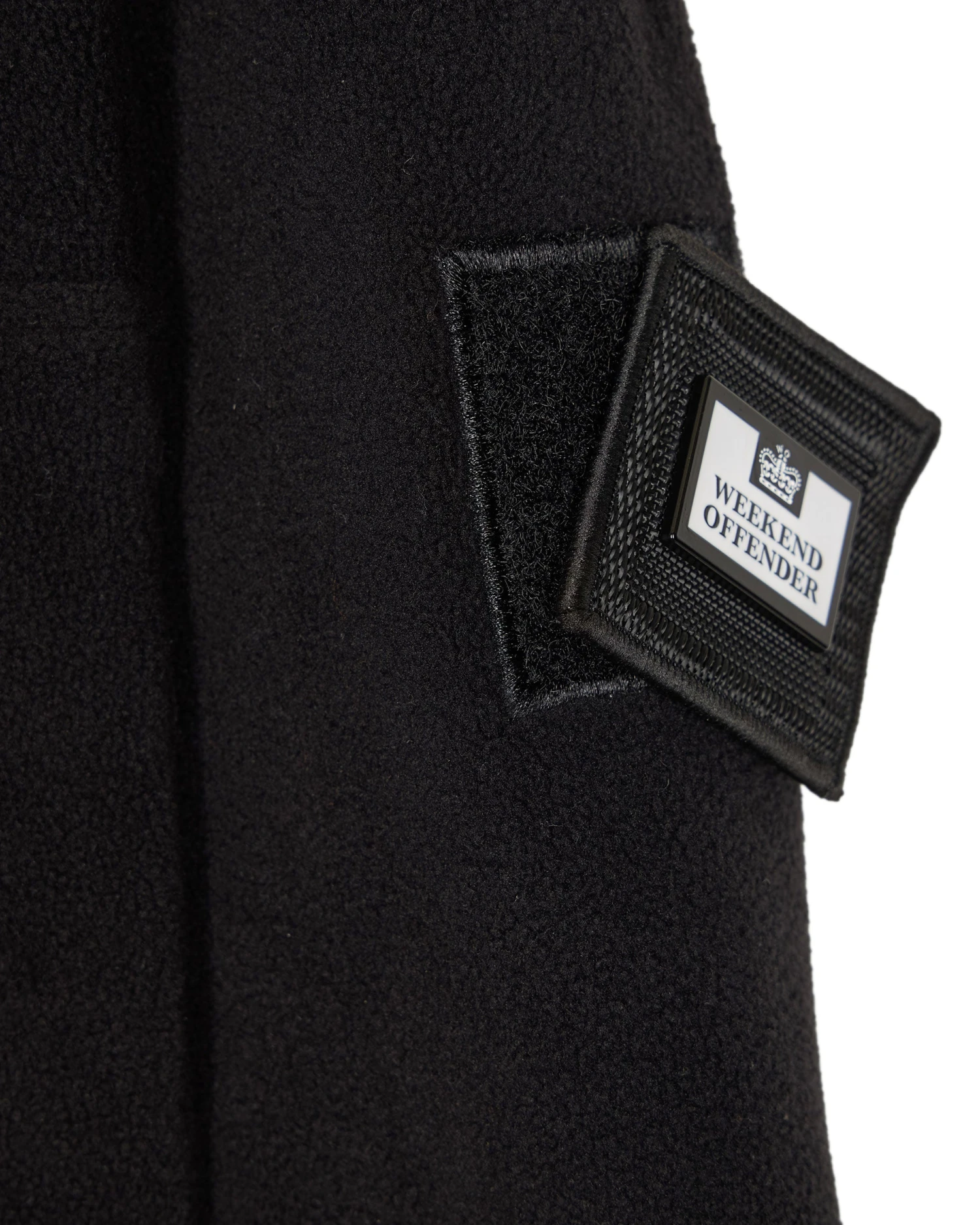 Weekend Offender Cruz Polar Fleece Black/Orange Peel - Image 7