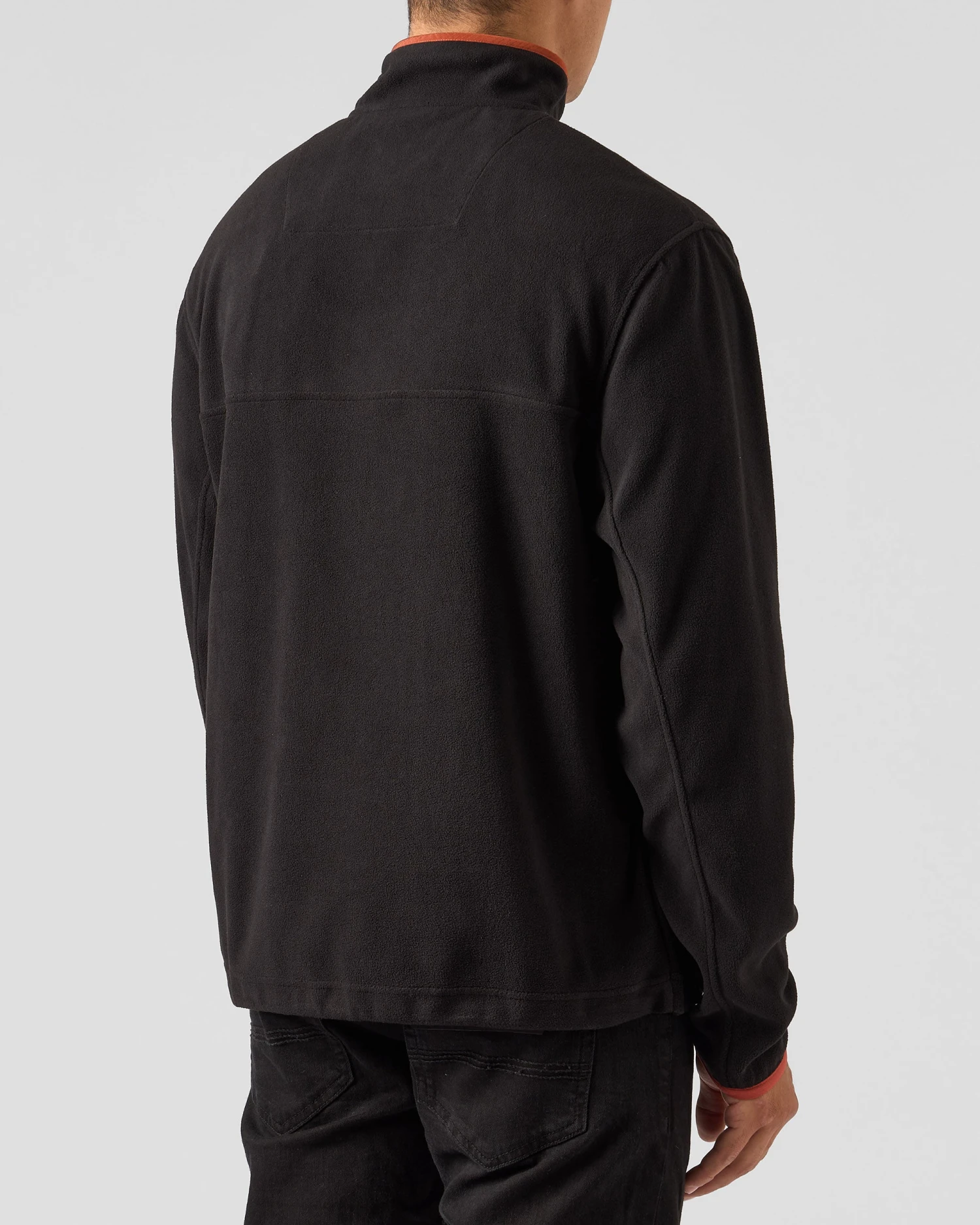 Weekend Offender Cruz Polar Fleece Black/Orange Peel - Image 4