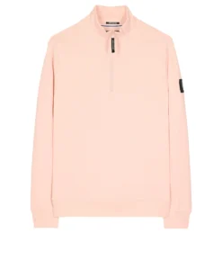 Weekend Offender Kraviz Quarter Zip Sweatshirt Peachy