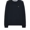 Weekend Offender Vega Sweatshirt Navy/Blue House Check