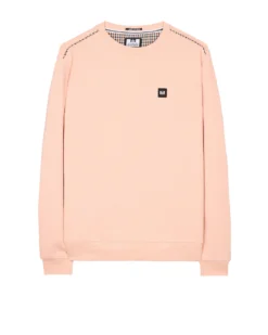 Weekend Offender Vega Sweatshirt Peachy/House Check