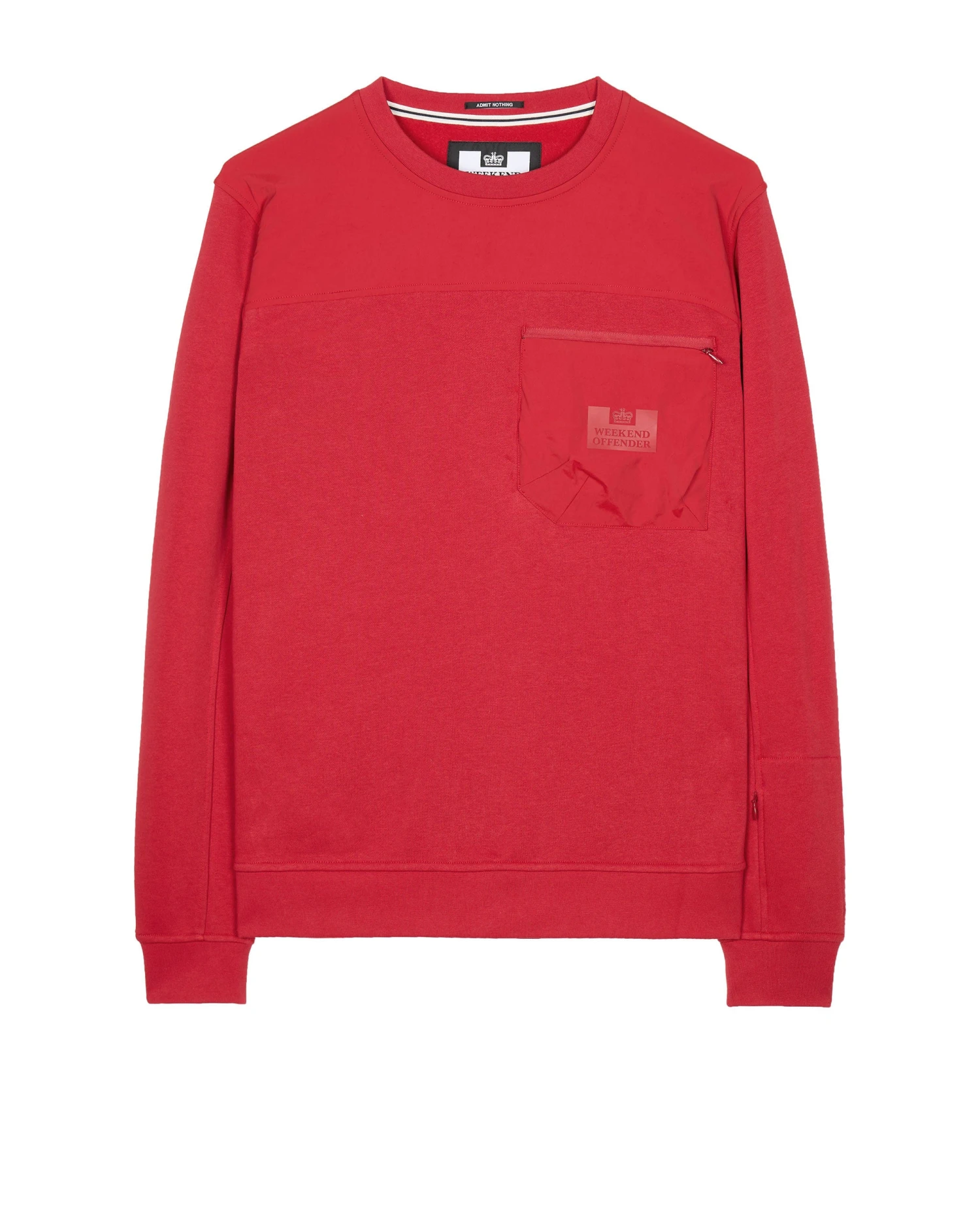 Weekend Offender Avery Sweatshirt Scarlet Red