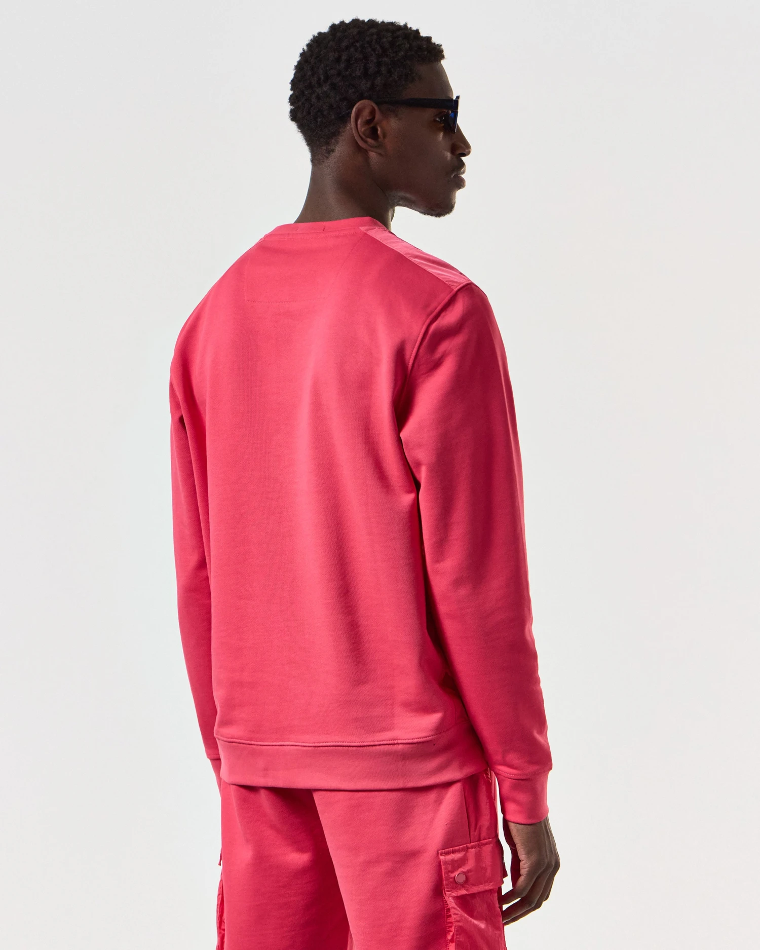 Weekend Offender F Bomb Sweatshirt Anthurium Pink - Image 4